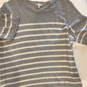 Eileen Fisher XXS TTP tunic top stripe Organic
